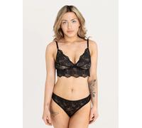 erlich textil Classy Lace Triangel-BH für Frauen aus Polyamid in schwarz 40