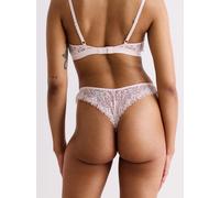 erlich textil Dreamy Lace Brazil String mit Spitze aus recyceltem Polyamid, made in Europe magnolie 46