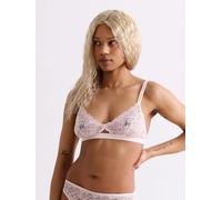 erlich textil Dreamy Lace Cut-Out Bralette Spitzen Bustier magnolie 38