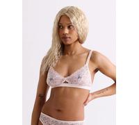 erlich textil Dreamy Lace Cut-Out Bralette Spitzen Bustier magnolie 36