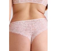 erlich textil Dreamy Lace High Waist Brazil String mit Spitze aus recyceltem Polyamid, made in Europe magnolie 38