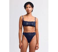 erlich textil Fluid Lace Bandeau Bralette für Frauen aus Polyamid in mitternachtblau 40