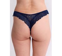 erlich textil Fluid Lace Brazil String Mitternachtblau 40