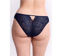 erlich textil Fluid Lace Slip für Frauen aus Polyamid (recycelt) in mitternachtblau 34