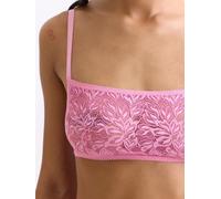 erlich textil Iconic Lace Bandeau Bralette für Frauen aus Polyamid in bubblegum 38