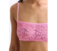 erlich textil Iconic Lace Bandeau Bralette für Frauen aus Polyamid (teilw. abbaubar) in bubblegum 34