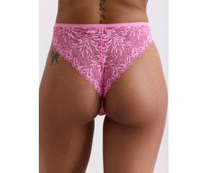 erlich textil Iconic Lace Brazil Slip für Frauen aus Polyamid (teilw. abbaubar) in bubblegum 34
