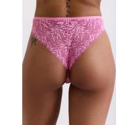 erlich textil Iconic Lace Brazil Slip für Frauen aus Polyamid (teilw. abbaubar) in bubblegum 42