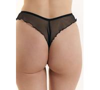 erlich textil Iconic Mesh Brazil String für Frauen aus Polyamid (teilw. recycelt) in schwarz 34