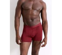 erlich textil Light Touch Boxers im 3er Pack, weite Boxershorts aus weichem Modal, made in Europe bordeaux XXL