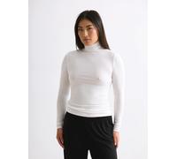 erlich textil Light Touch Rollkragen Langarmshirt im 2er Pack für Frauen aus Lyocell in ecru 40