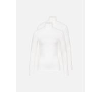 erlich textil Light Touch Rollkragen Langarmshirt im 2er Pack für Frauen aus TENCEL™ Lyocell in ecru 46