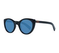 Ermenegildo Zegna Schwarze Harz-Sonnenbrille Einheitsgröße