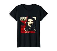 Ernesto Che Guevara Hemd Kuba EL Che Kubanische Revolution Che Preisgünstiges Grafik-T-Shirt, Damen, Schwarz, XS