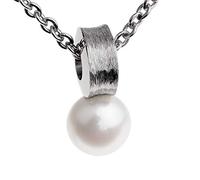 Ernstes Design Anhänger AN420 Edelstahl Perle 8 mm Aufsteckanhänger Perlen