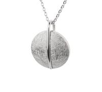 Ernstes Design Anhänger AN944 12 mm Edelstahl matt und gekratzt