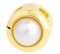 Ernstes Design Anhänger mit Süßwasserperle Goldfarben Evia AN834