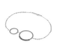 Ernstes Design Armband mit Hämatit Edelstahl A623 Spiegelankerkette