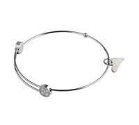 Ernstes Design Armreif Edelstahl A206 mit Herz Armband