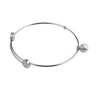 Ernstes Design Armreif Edelstahl A209 mit Kugel Armband