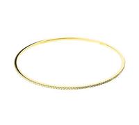 Ernstes Design Armreif Edelstahl vergoldet A1592WH Armband mit Zirkonia