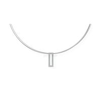 Ernstes DESIGN Collier AN550. WH DS5C.42 Edelstahl mit Zirkonia
