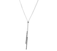 Ernstes Design Collier Halskette K846 Edelstahl Hämatit Spiegelankerkette
