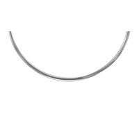Ernstes Design Damen Halskette 20-Fach Drahtseil Collier 40cm Silber DS10-40