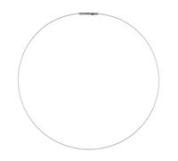 Ernstes Design Damen Halsreif 1-Fach Drahtseil 40cm Silber DS0.63C.40