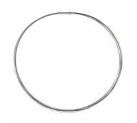 Ernstes Design Damen Halsreif Kette 10-fach Drahtseil Länge 40cm Silber DS10C-40