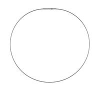 Ernstes Design Drahtseil Kette DS.1C 1-fach Clic-Verschluss Halskette 38-50 cm