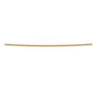 Ernstes Design Drahtseil Kette DS.1GG vergoldet 1-fach Stahlkette Halskette 38-50 cm