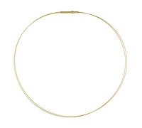 Ernstes Design Drahtseil Kette DS2C.GG 2-fach Clic-Verschluss Halskette vergoldet