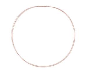 Ernstes Design Drahtseil Kette DS5C.RG 5-fach vergoldet Clic-Verschluss Halskette
