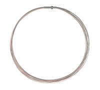 Ernstes Design Drahtseil Kette vergoldet DS20C.rot 20-fach Clic-Verschluss Halskette