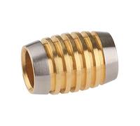 Ernstes Design Edvita Anhänger AN162 Edelstahl teilvergoldet Wechselhülse