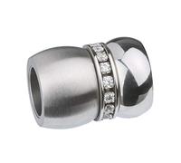 Ernstes Design Edvita Anhänger AN254 Edelstahl teilverg. Zirkonia Wechselhülse