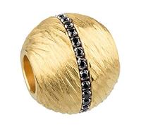 Ernstes Design Edvita Anhänger AN448 BL Zirkonia Edelstahl Gelbgold Wechselhülse