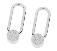 Ernstes Design Einhänger für evia Creolen EH07 mattiert Edelstahl