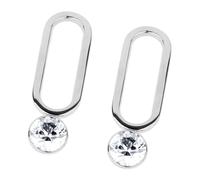 Ernstes Design Einhänger für evia Creolen EH11 mit Zirkonia Edelstahl