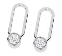 Ernstes Design Einhänger für evia Creolen EH12 mit Zirkonia Edelstahl