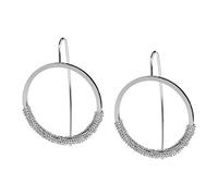 Ernstes Design Ohrhänger Edelstahl matt/poliert E528