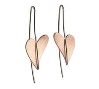 Ernstes Design Paar Ohrhänger »Ohrhänger Edelstahl«, Made in Germany, rosègold