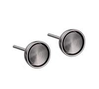 Ernstes Design Ohrringe E275 Edelstahl Stecker mattiert Ohrstecker