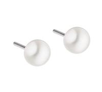 Ernstes Design Ohrringe Perle E146 Edelstahl Stecker Ohrstecker Süßwasserperle