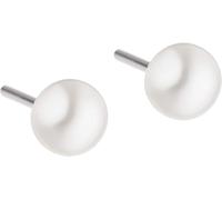 Ernstes Design Ohrringe Perle E146 Edelstahl Stecker Ohrstecker Süßwasserperle
