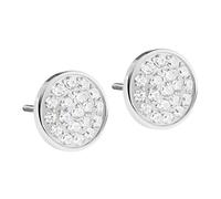 Ernstes Design Ohrstecker für Damen Edelstahl Ø 0,9 cm E452.WH