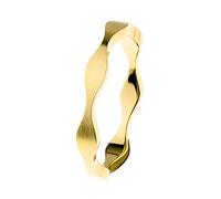 Ernstes Design Ring R569 evia Edelstahl gelb vergoldet 3 mm Vorsteckring