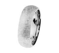 Ernstes Design Ring R622 Edelstahl eismatt 6,5 mm Weite 48-71