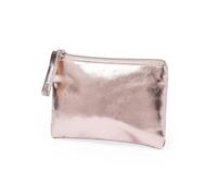 ERQIAO Mini-Geldbörse aus PU-Leder, Schlüsseltasche, Aufbewahrungstasche, transparenter Reißverschluss, wasserdicht, tragbar, dünn, 3 Stück, 12,2 x 8 cm, Einheitsgröße